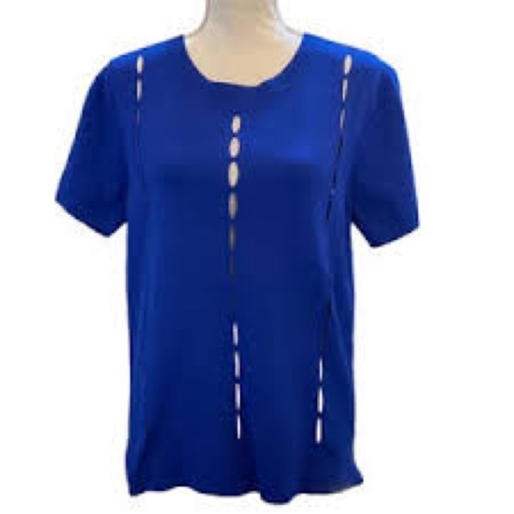 Public School New York Womens Short Sleeve Knit Top